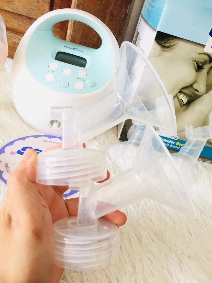 Spectra s1 (12 hrs usage) (Category: Breastfeeding & Bottle Feeding) located in Manila. Submitted by kikay.store.ph30 (Listing ID 1462764503, Image 3). Description: ❗NEW ARRIVALS ❗️🇺🇸 Spectra s1 ( 12 hrs usage ) Hospital grade Rechargeable Perfectly working Suction strong Authentic ✅️ Condition : likenew Inclusion : machine - charger - backflow - valve - tubing - 24mm flange - spectra bottles - 28mm flange Price: 9000 MOP: GCASH, BDO, MOD: SCO 