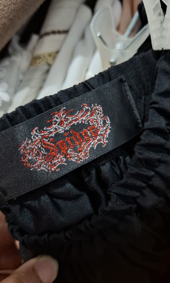 Spider Black Ruffle Tutu Skirt with Leopard Print (Category: Skirts) located in Quezon City. Submitted by croppedph (Listing ID 1462881307, Image 3). Description: length: 17" waist: upto 36" - Adorable black ruffled skirt - Features multiple ruffles and layers - Chic leopard print accents interspersed with black ruffles - Comfortable elastic waistband for a perfect fit - Ideal for parties, costumes, or everyday fun and flirty style -punk, gothic,