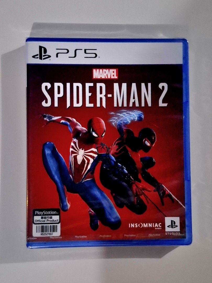 Spider-Man 2 , Brand new sealed (Category: PlayStation) located in Quezon City. Submitted by gamelabdub (Listing ID 1462771572, Image 1). Description: - Marvel's Spider-Man 2 for PlayStation 5 - Official Product - Play as Peter Parker and Miles Morales - Experience the next chapter of the Spider-Man saga - Developed by Insomniac Games - A must-have for PS5 owners.