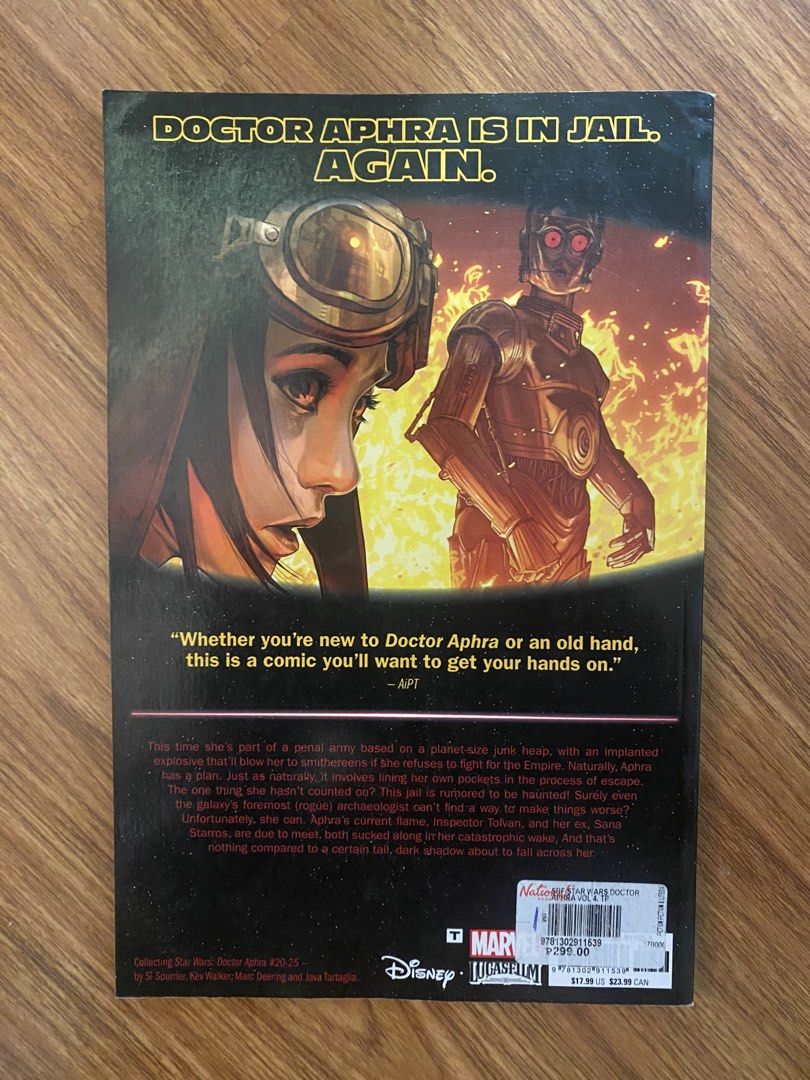 Star Wars Doctor Aphra (Category: Comics & Manga) located in Las Pinas. Submitted by garagesalesalaspinas (Listing ID 1462862510, Image 2). Description: 📖 Star Wars Doctor Aphra ❗ no issue, read once only, good as new 💵 Payment first policy! 💵 Mode of Payment: Gcash for Delivery Cash for Meetup 📢 Kindly check my other rare stuffs at https://www.carousell.ph/u/garagesalesalaspinas/.