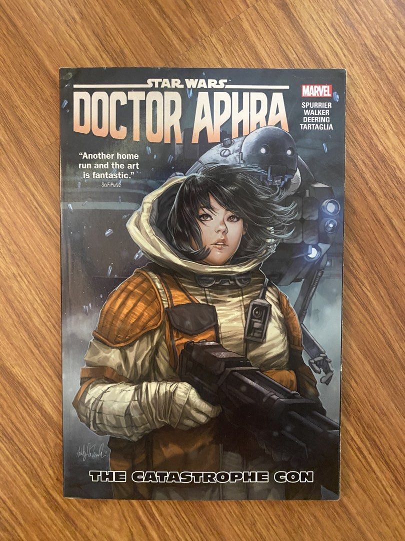 Star Wars Doctor Aphra (Category: Comics & Manga) located in Las Pinas. Submitted by garagesalesalaspinas (Listing ID 1462862510, Image 1). Description: 📖 Star Wars Doctor Aphra ❗ no issue, read once only, good as new 💵 Payment first policy! 💵 Mode of Payment: Gcash for Delivery Cash for Meetup 📢 Kindly check my other rare stuffs at https://www.carousell.ph/u/garagesalesalaspinas/.