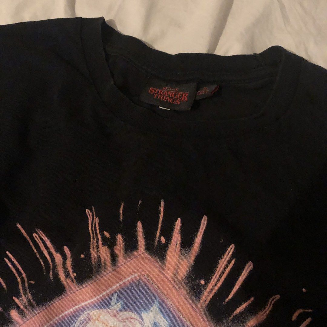 Stranger Things Shirt (Category: Shirts) located in Angeles City. Submitted by csmcgrl (Listing ID 1462807616, Image 2). Description: — medium — price is negotiable — on hand, no rush shipping 🧾 mop: maribank, maya 🚚 mod: direct jnt 📍loc: angeles city, pampanga .