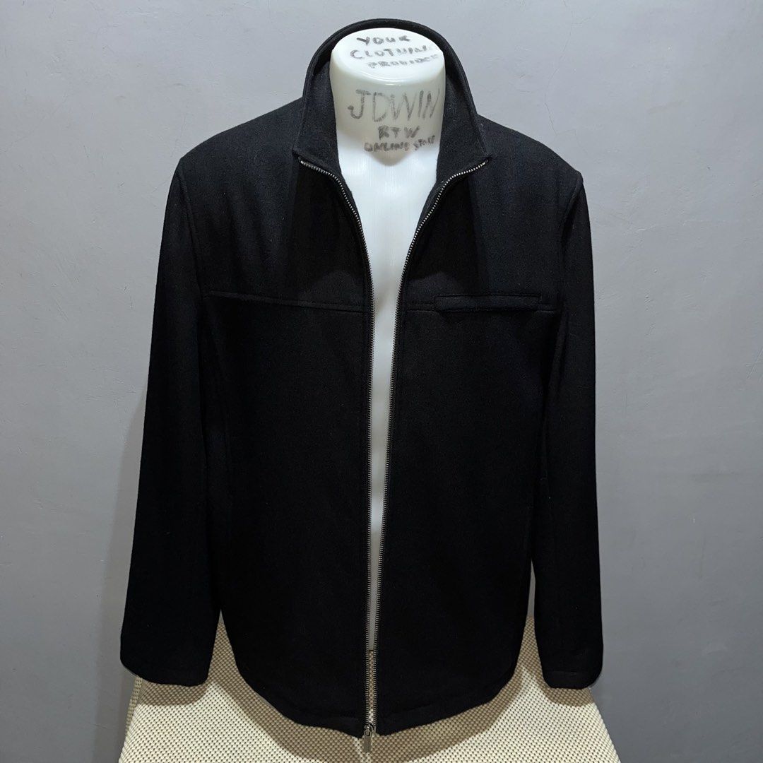 STRUCTURE FULLZIP HARRINGTON JACKET MEN’S XL WOOL POLYESTER COLOR BLACK 100%LEGIT (Category: Coats, Jackets and Outerwear) located in San Pedro. Submitted by jdwinthriftsshopph (Listing ID 1462871249, Image 3). Description: 📌FOR SALE 🥼 ◼️ STRUCTURE FULLZIP HARRINGTON JACKET MEN’S XL WOOL POLYESTER COLOR BLACK 100%LEGIT ◼️MY DEAR SHOPPER: For item details to be clear, Please view all photos upload and read description of the item before dealing 