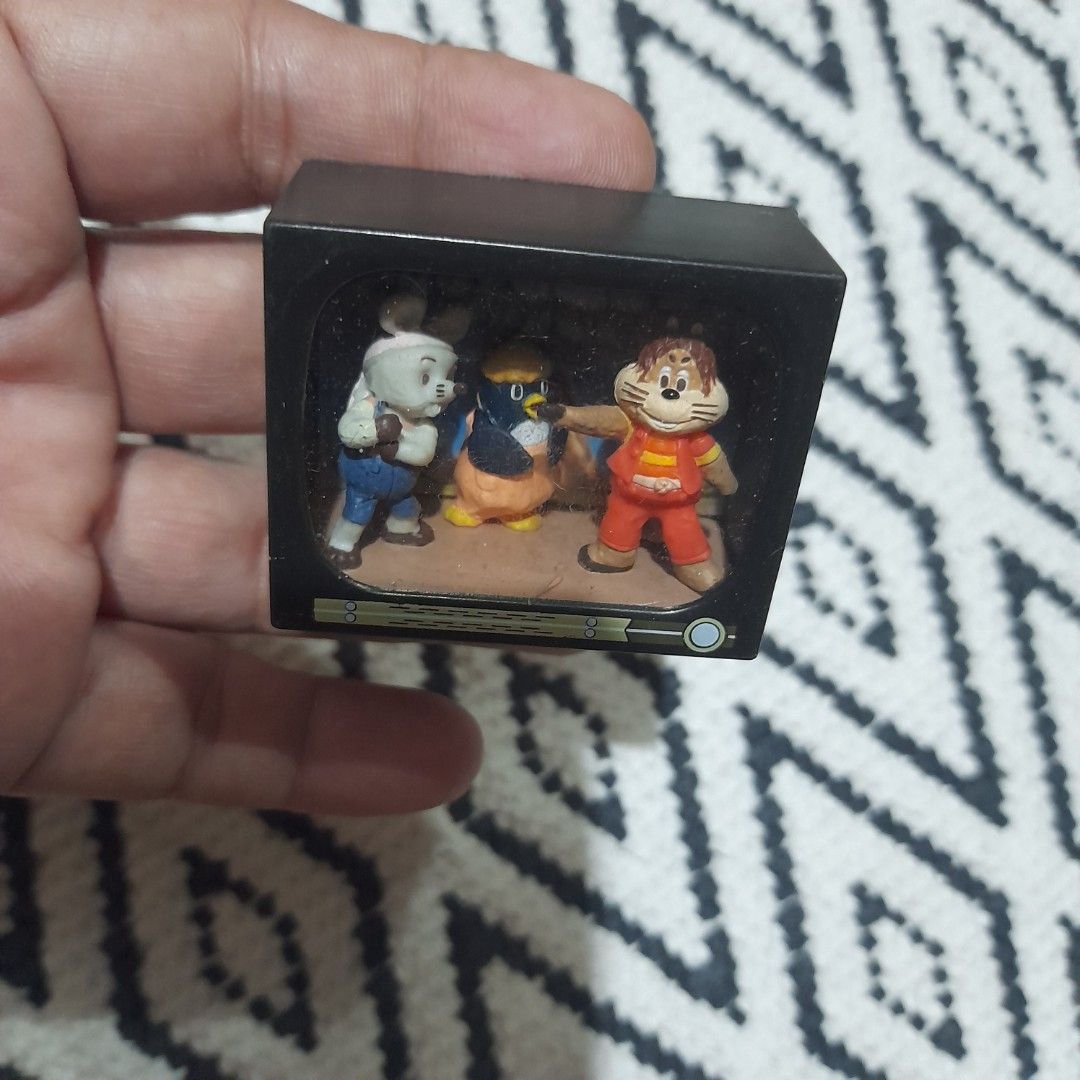 Studio Ghibli NHK Enterprises Miniature Diorama (Category: Figurines & Statues) located in Bocaue. Submitted by marajapansurplus (Listing ID 1462827927, Image 1). Description: - Adorable miniature diorama with anime-inspired characters. - Features Japanese text on the back, potentially from NHK Enterprises. - Compact and collectible size. - Ideal for fans of Japanese animation and anime memorabilia..