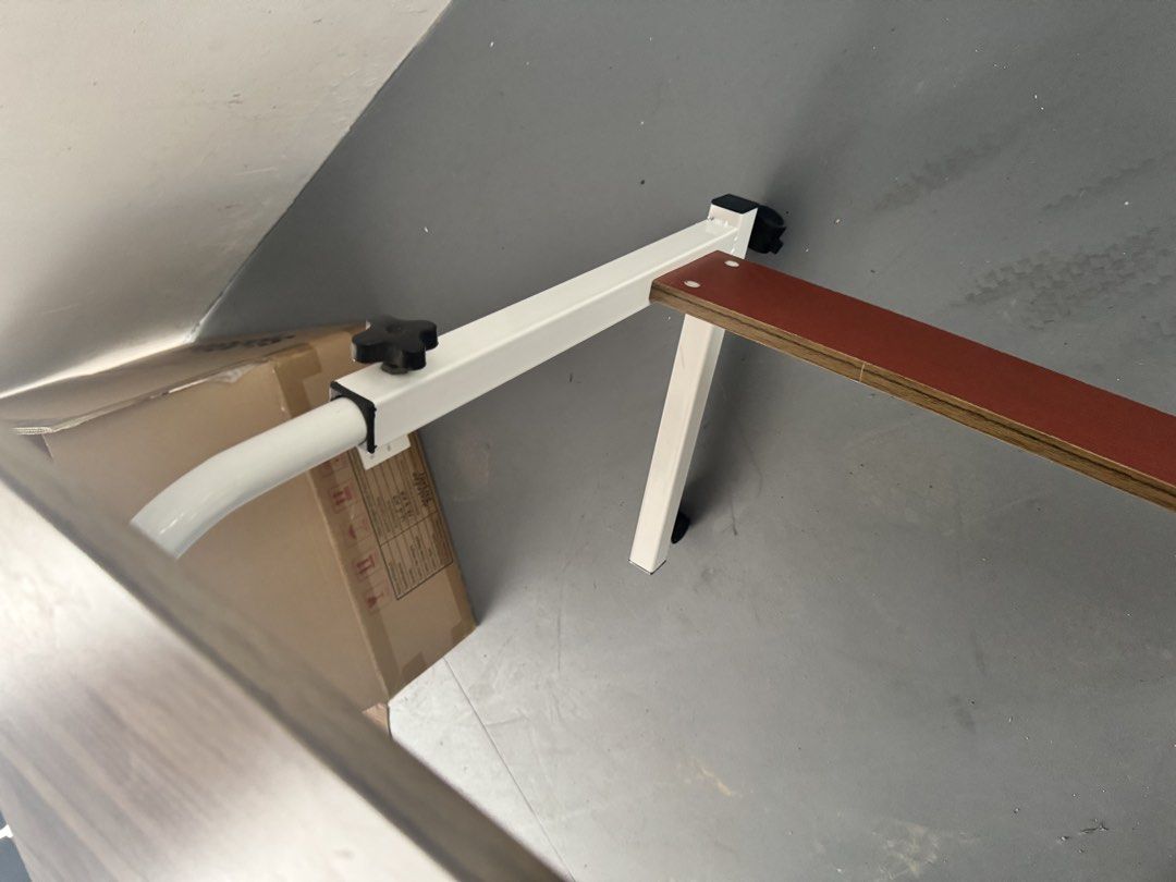 Study table with wheels (Category: Tables & Sets) located in Singapore. Submitted by bbg20245434 (Listing ID 1462800583, Image 2). Description: Self collect at Buangkok Adjustable height .