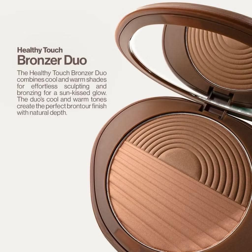 Sunnies Face Healthy Touch Bronzer Duo (Category: Makeup) located in San Jose del Monte. Submitted by yumiii24 (Listing ID 1462862496, Image 3). Description: Sunnies Bronzer Duo Light 3 Medium 4.