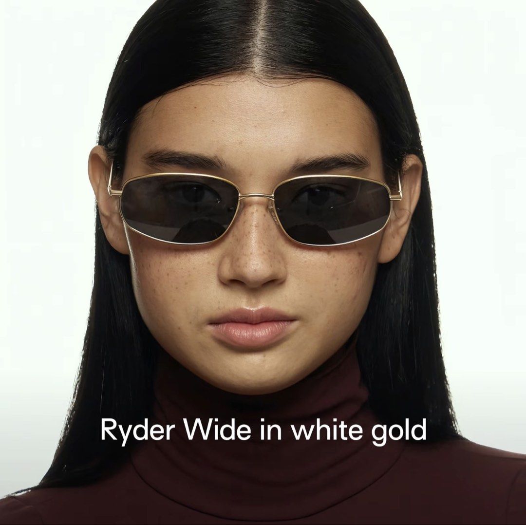Sunnies Studios Ryder Wide White Gold Sunglasses (Category: Sunglasses & Eyewear) located in Baguio. Submitted by iacy.finds (Listing ID 1462824874, Image 1). Description: COMPLETE INCLUSION - Shades - Pouch - Wiping cloth - Paperbag - Brand: Sunnies Studios - Model: Ryder Wide - Frame Color: White Gold - Frame Material: Stainless Steel - Lens Feature: UV400 protection - Shape: Rectangular - Style: Great for everyday wear.