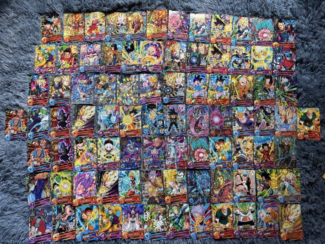 Super Dragon Ball Z Heroes (Category: Raw Singles) located in Pasig City. Submitted by bootsoftravel_ph (Listing ID 1462705805, Image 1). Description: Super Dragon Ball Z Heroes For sale!!🔥🔥 Take all only Offer mga boss 90+ foil cards 📍 Pasig City ✅ Meet-up (Pasig-Quezon City -Manila -Rizal) ✅ LBC / Lalamove / JnT.