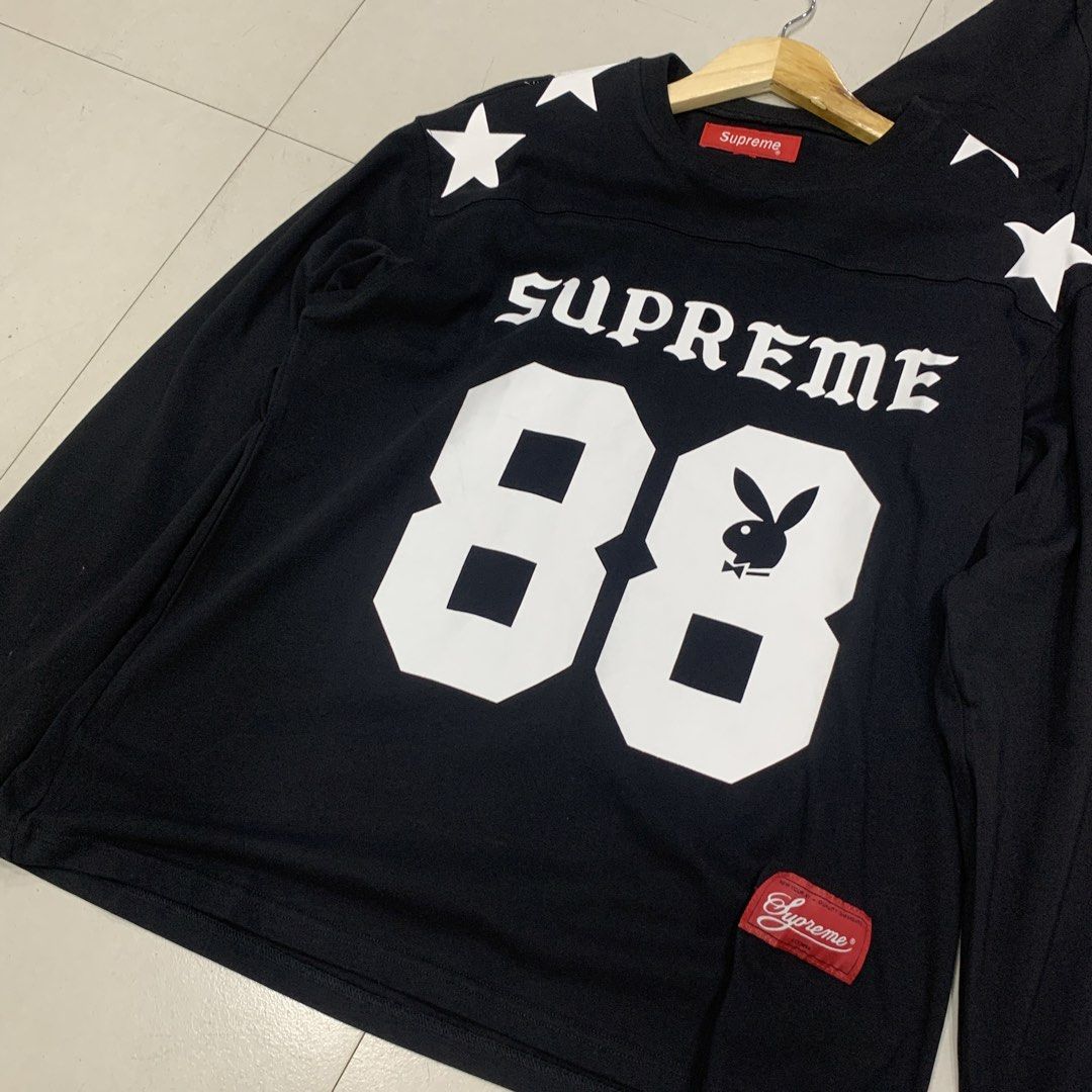 Supreme Newyork longsleeeve (Category: Coats, Jackets and Outerwear) located in Pasig City. Submitted by paymelikelandlord (Listing ID 1462754521, Image 2). Description: SALE ONLY SUPREME NEWYORK LONGSLEEVE BLACK SIZE MEDIUM EXCELLENT CONDITION AS NEW DM US TO PURCHASE 📥.