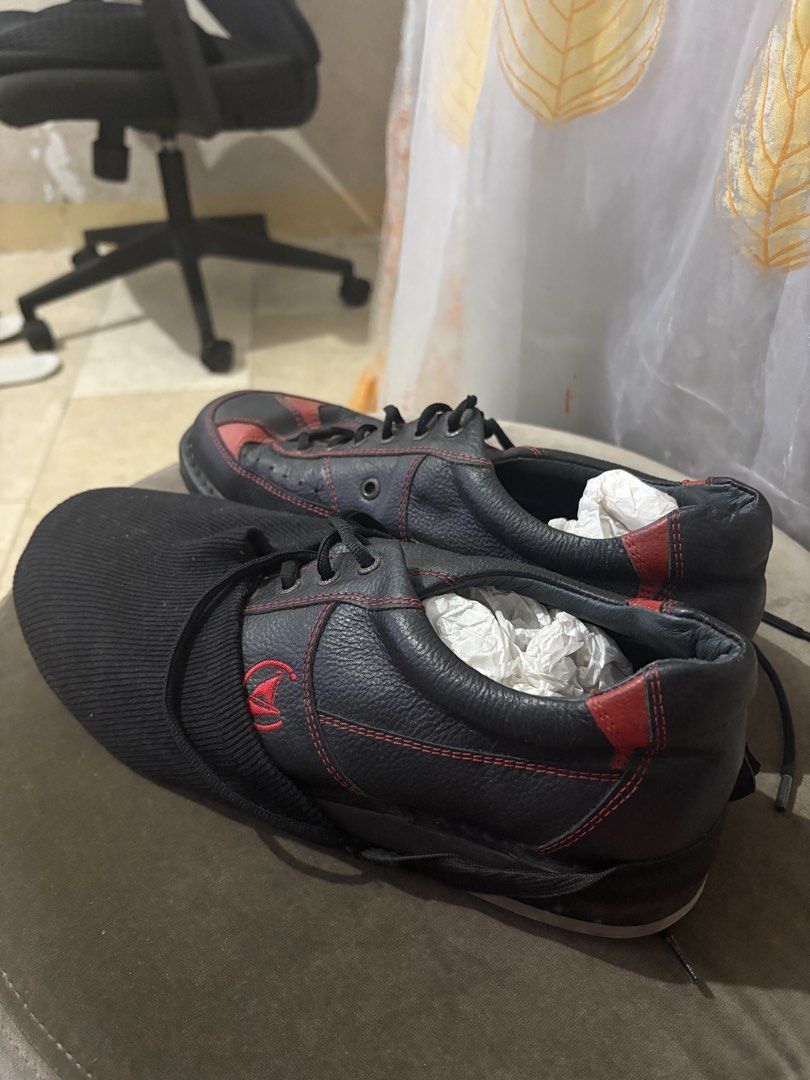 Switch Seashider Black Red Leather Shoes (Category: Slippers & Slides) located in Paranaque City. Submitted by wardrobehaven. (Listing ID 1462843876, Image 1). Description: - Brand: Switch Seashider - Color: Black and Red - Material: Leather - Style: Lace-up - Condition: Soles show some wear, otherwise good for everyday use. - Reason for Selling: No longer needed..