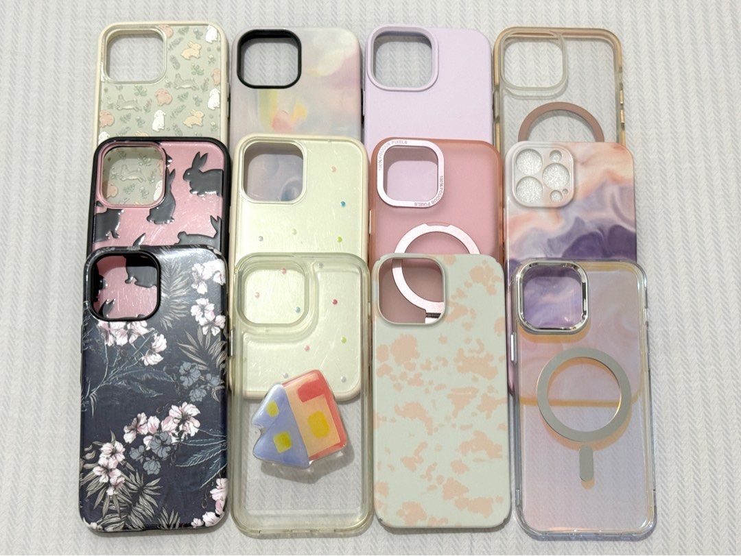 TAKE ALL!!! IPHONE 13 PM (Bundle of 12pcs) (Category: Cases & Sleeves) located in Pasig City. Submitted by sasha_0121 (Listing ID 1462839273, Image 1). Description: FOR SALE: iPhone 13 Pro Max Cases 📱 Take all bundle only! 📌 Selling as a set — not per piece 💰 Posted price is negotiable for the whole bundle. Sorry, hindi na applicable yung individual posted prices since take all na lang po. ✨ Good condition ✨ Different designs/styles ✨ Take all