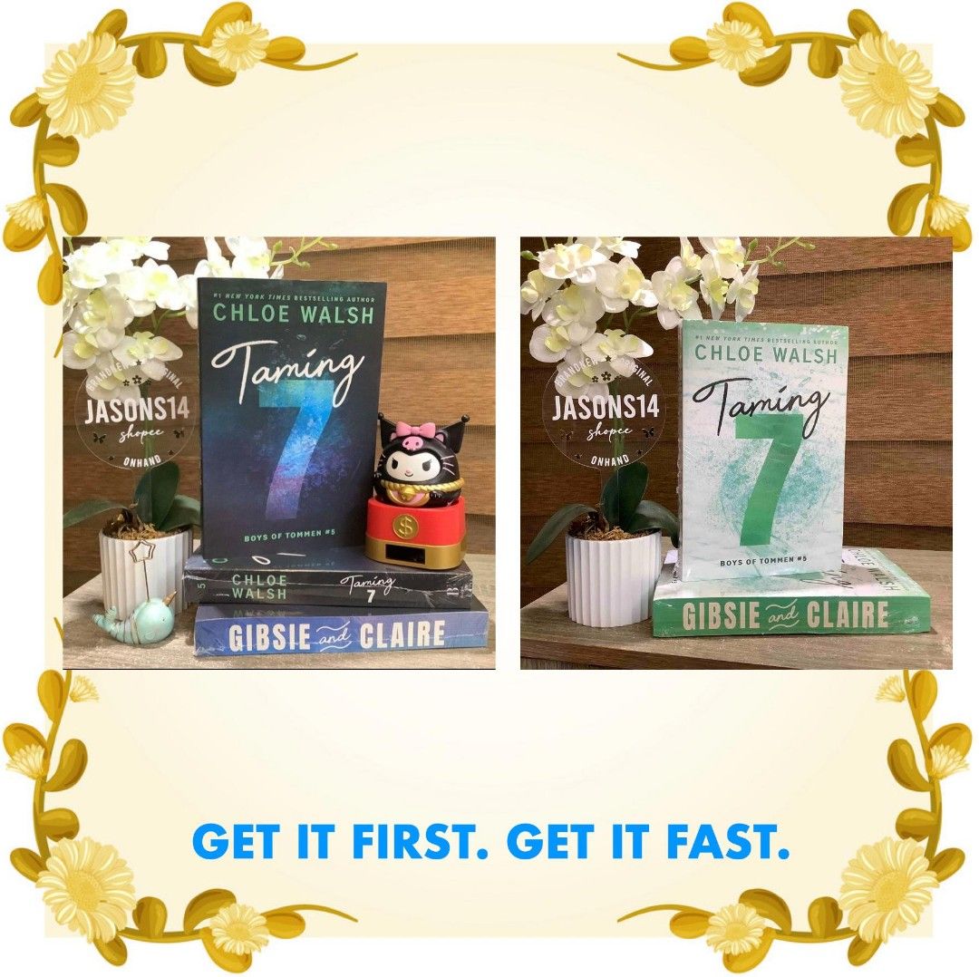 Taming 7 by Chloe Walsh Deluxe (Category: Storybooks) located in San Juan City. Submitted by jasonsshopee (Listing ID 1462869425, Image 1). Description: .