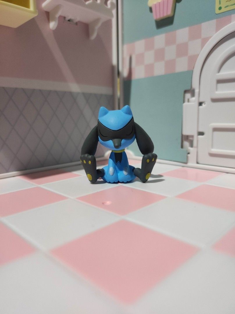 T-arts Pokemon Figure - Riolu (sleeping) (Category: Figurines & Statues) located in Taguig. Submitted by lilrootshop (Listing ID 1462733833, Image 1). Description: ***Crossposted*** Price: 180 (fixed) AUTHENTIC First to pay basis. No COD. For item reservation, a down payment of 50% or 100 pesos (whichever is less) is required. Down payment is non-refundable. One month reservation only. Location: Taguig (near BGC) MOP: GCash / Maya / GoTyme.