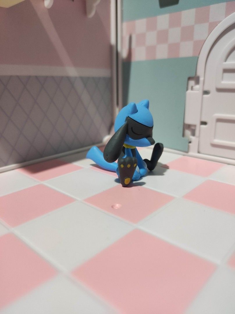 T-arts Pokemon Figure - Riolu (sleeping) (Category: Figurines & Statues) located in Taguig. Submitted by lilrootshop (Listing ID 1462733833, Image 3). Description: ***Crossposted*** Price: 180 (fixed) AUTHENTIC First to pay basis. No COD. For item reservation, a down payment of 50% or 100 pesos (whichever is less) is required. Down payment is non-refundable. One month reservation only. Location: Taguig (near BGC) MOP: GCash / Maya / GoTyme.