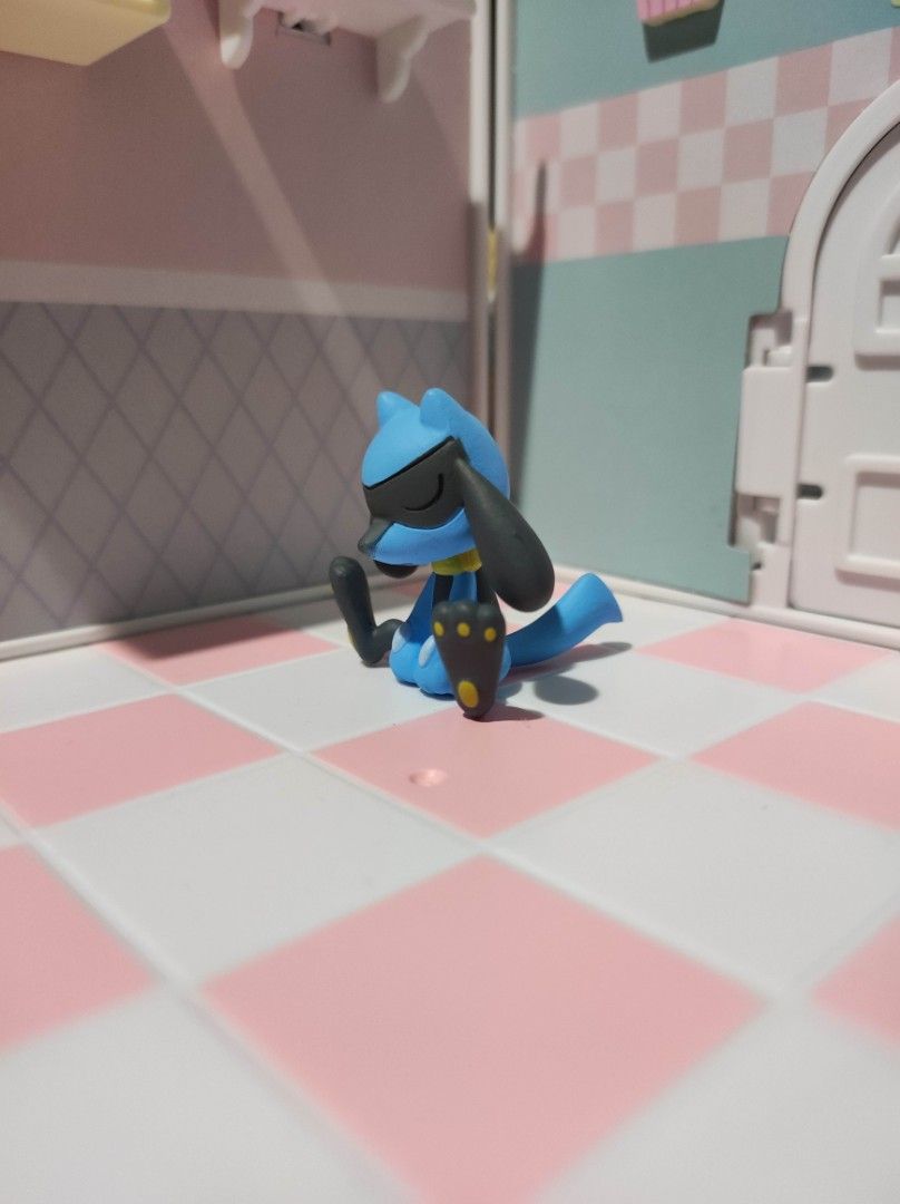 T-arts Pokemon Figure - Riolu (sleeping) (Category: Figurines & Statues) located in Taguig. Submitted by lilrootshop (Listing ID 1462733833, Image 2). Description: ***Crossposted*** Price: 180 (fixed) AUTHENTIC First to pay basis. No COD. For item reservation, a down payment of 50% or 100 pesos (whichever is less) is required. Down payment is non-refundable. One month reservation only. Location: Taguig (near BGC) MOP: GCash / Maya / GoTyme.