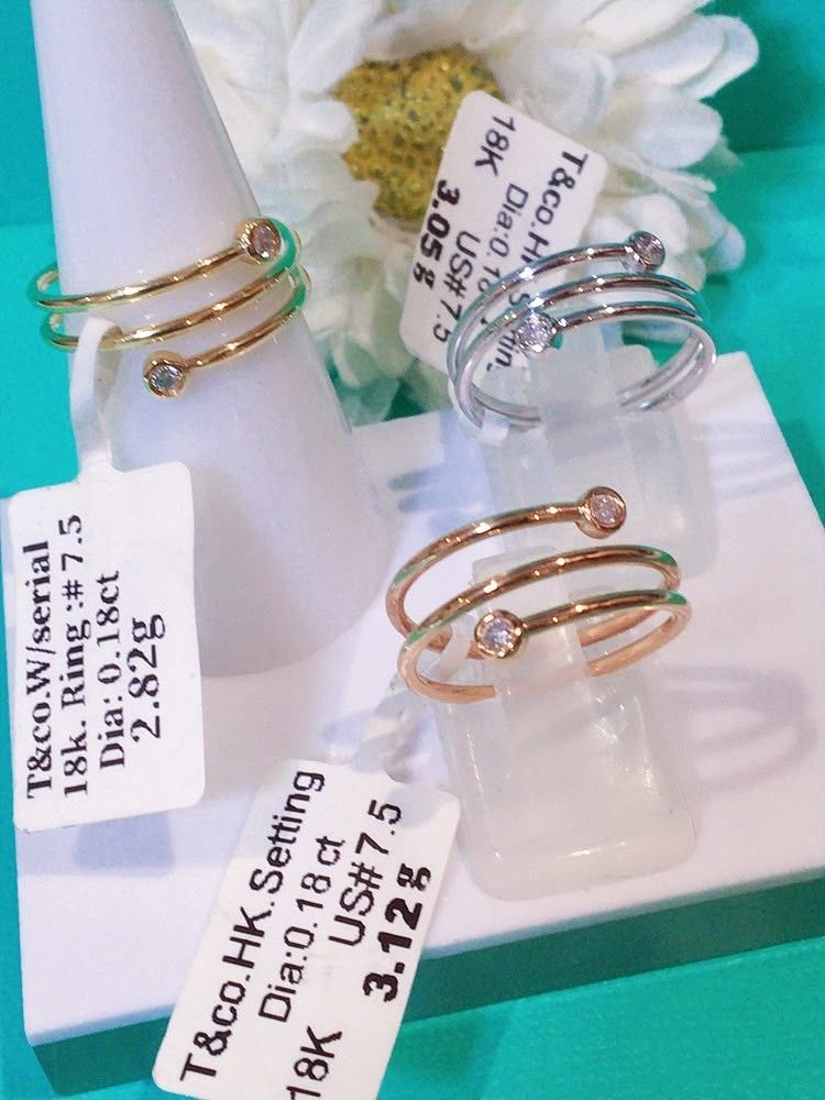 tco dia ring 18k gold hk setting (Category: Rings) located in Manila. Submitted by primejewelry (Listing ID 1462737825, Image 2). Description: .