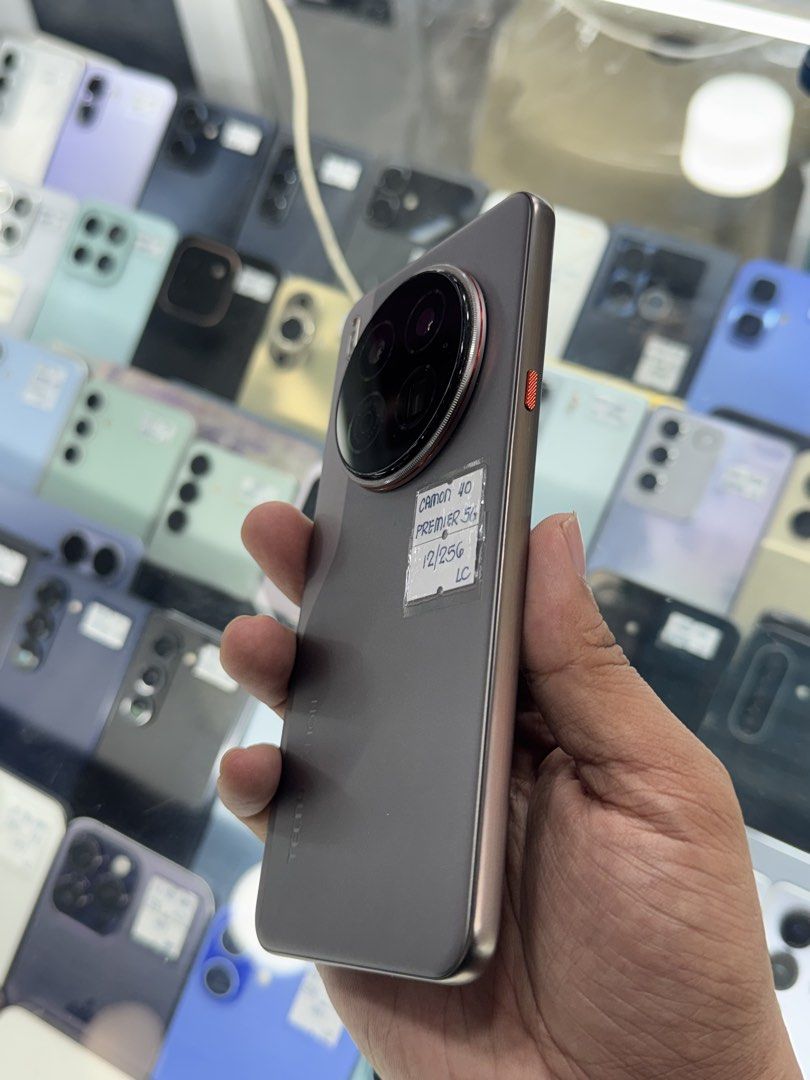 TECHNO CAMON 40 PREMIER 12/256GB WITH FREEBIES (Category: Android Others) located in Manila. Submitted by ram-gadget-shop (Listing ID 1462730383, Image 2). Description: 📍GREENHILLS SHOPPING CENTER RUSH RUSH RUSH SELLING! For sale and swapping iPhones and Androids✨ •SMOOTH •SLIGHTLY USED by •RESET TO SAWA •NO ISSUE •FREE TO CHECK •WITH WARRANTY FREEBIES⛄️ ✅Case ✅Tempered ✅Charger ✅Box We also offer for delivery! ✅Door pickup ✅Door drop-off ✅Publi