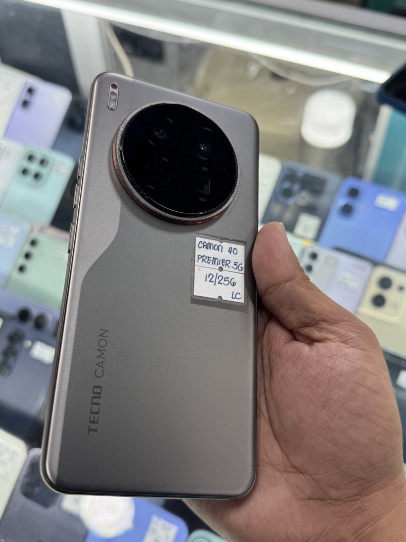 TECHNO CAMON 40 PREMIER 12/256GB WITH FREEBIES (Category: Android Others) located in Manila. Submitted by ram-gadget-shop (Listing ID 1462730383, Image 1). Description: 📍GREENHILLS SHOPPING CENTER RUSH RUSH RUSH SELLING! For sale and swapping iPhones and Androids✨ •SMOOTH •SLIGHTLY USED by •RESET TO SAWA •NO ISSUE •FREE TO CHECK •WITH WARRANTY FREEBIES⛄️ ✅Case ✅Tempered ✅Charger ✅Box We also offer for delivery! ✅Door pickup ✅Door drop-off ✅Publi