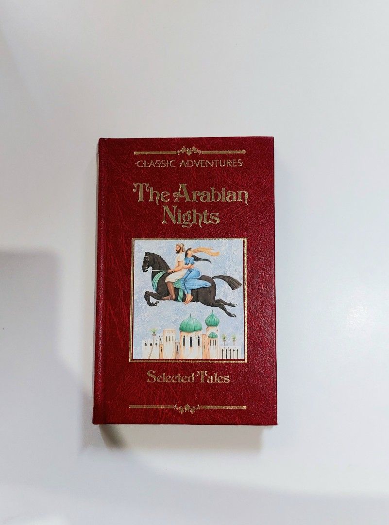 The Arabian Nights: Selected Tales (Leatherbound) (Category: Children's Books) located in Tanauan. Submitted by solanaclassics (Listing ID 1462836342, Image 1). Description: 📚 major bookshelf clean out / clearance sale ~ — RFS: decluttering my bookshelves and switching to digital books — MOP: Gcash | fast shipping *feel free to send a message if you wish to negotiate the price :).