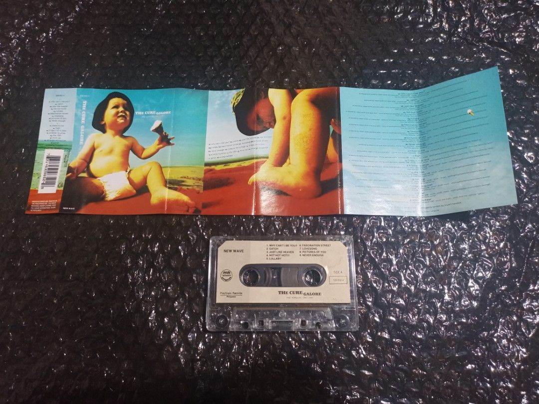 The Cure - Galore Cassette Tape (Category: CDs & DVDs) located in Las Pinas. Submitted by kanzakiro (Listing ID 1462858673, Image 2). Description: The Cure - Galore Cassette Tape Condition: - Inlay: EX | Tape: VG+ - No molds | w/ light penmark (see pic) - Fully tested and play well on both sides - Cases are not graded and may have cracks, scratches, or signs of aging ₱1000 No to COD / COP No reservation and first to pay basis. Loc: Las Piñas City