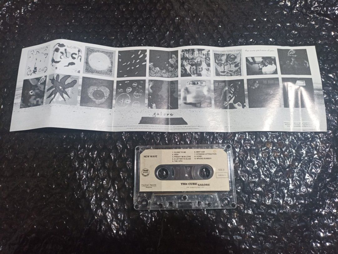 The Cure - Galore Cassette Tape (Category: CDs & DVDs) located in Las Pinas. Submitted by kanzakiro (Listing ID 1462858673, Image 3). Description: The Cure - Galore Cassette Tape Condition: - Inlay: EX | Tape: VG+ - No molds | w/ light penmark (see pic) - Fully tested and play well on both sides - Cases are not graded and may have cracks, scratches, or signs of aging ₱1000 No to COD / COP No reservation and first to pay basis. Loc: Las Piñas City