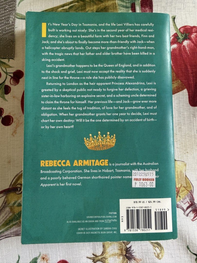The Heir Apparent by Rebecca Armitage (Category: Storybooks) located in Paranaque City. Submitted by juniofrankie (Listing ID 1462697030, Image 2). Description: - decluttering.