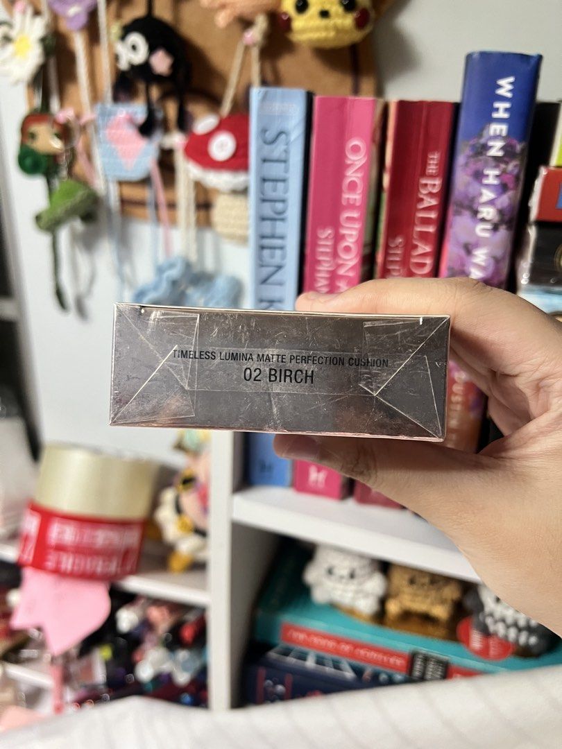Time Phoria Timeless Lumina Matte Perfect Cushion (Category: Makeup) located in Valenzuela. Submitted by elicxxe (Listing ID 1462880955, Image 3). Description: for sale! brand new, sealed. I accidentally scratched the front pero sealed pa siya top and bottom. shade: 02 BIRCH got this from Look SMNE for around 700+ LAST PRICE POSTED ‼️ .