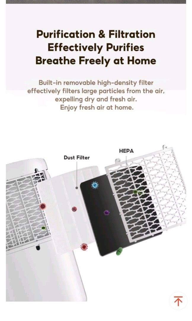Tixx dehumidifier (Category: Air Purifiers & Dehumidifiers) located in Manila. Submitted by saguittarian06 (Listing ID 1462698638, Image 2). Description: Wooow 😍🥰🥰 Trending ngaun yan 🤩 🥰 BEST SELLER YAN ✅✅❤️ PERFECT NGAUN TAG ULAN ✅ ✅ DEHUMIDIFIER 3IN1 TIXX BRAND ✅ 65W'220 VOLTS 2.5L PANG ALIS NG MOIST PANG TANGGAL AMOY 3IN 1 N SYA NAKAKATUYO DIN NG SINAMPAY NAKAKAALIS ALIKABOK PARANG VERSION NG PORTABLE AIRCON 😍 MAY FRION N DIN YAN PERFECT
