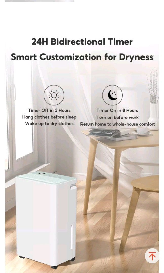 Tixx dehumidifier (Category: Air Purifiers & Dehumidifiers) located in Manila. Submitted by saguittarian06 (Listing ID 1462698638, Image 1). Description: Wooow 😍🥰🥰 Trending ngaun yan 🤩 🥰 BEST SELLER YAN ✅✅❤️ PERFECT NGAUN TAG ULAN ✅ ✅ DEHUMIDIFIER 3IN1 TIXX BRAND ✅ 65W'220 VOLTS 2.5L PANG ALIS NG MOIST PANG TANGGAL AMOY 3IN 1 N SYA NAKAKATUYO DIN NG SINAMPAY NAKAKAALIS ALIKABOK PARANG VERSION NG PORTABLE AIRCON 😍 MAY FRION N DIN YAN PERFECT