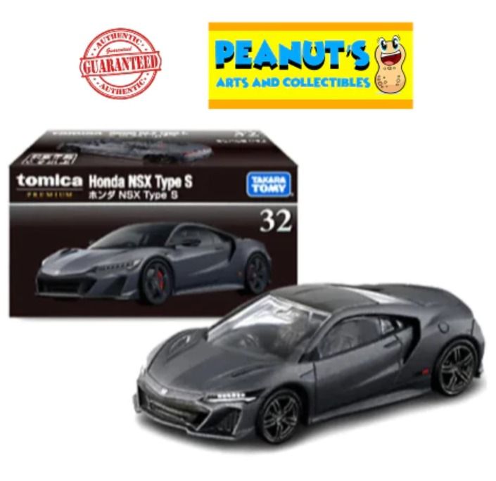TOMICA Premium 32 Honda NSX Type S (Category: Vehicle & Diecast Models) located in Manila. Submitted by memorylanestore (Listing ID 1462771562, Image 1). Description: NOTE: Please learn how to READ and UNDERSTAND the product description carefully and "Be a Responsible Buyer". *Sealed and brandnew *BOX Condition is in fare condition (may or may not have creases depending on the stock available) *Guaranteed 100% Authentic Tomica Product *Photos cou