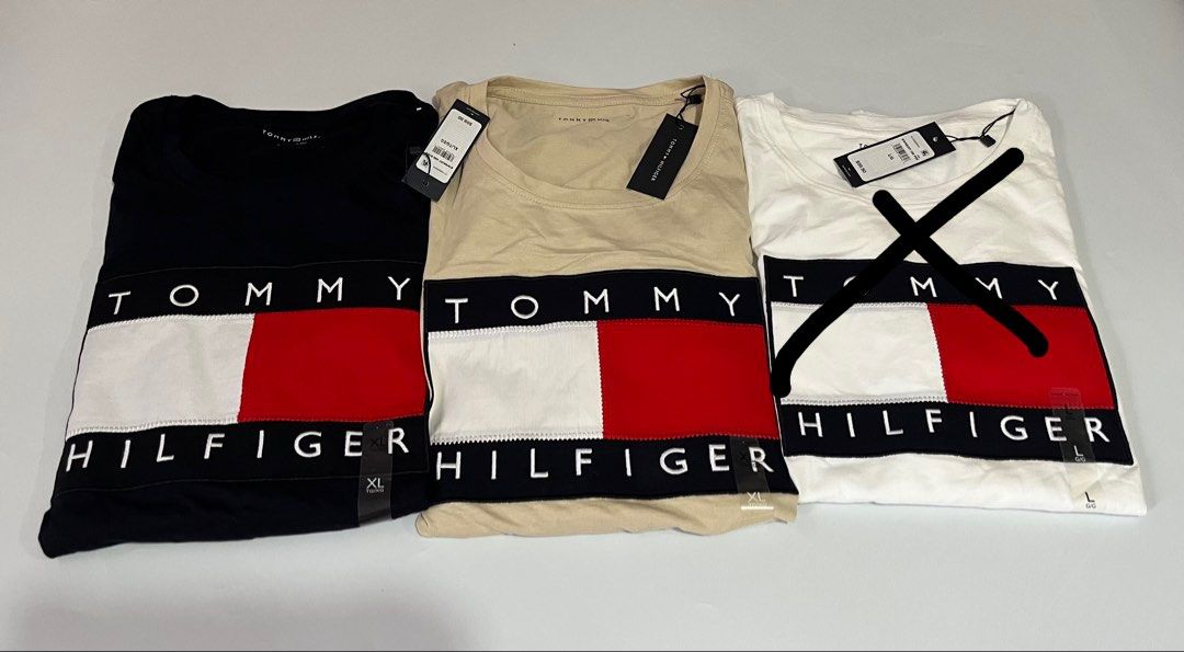 Tommy Hilfiger Shirt (Category: Tshirts & Polo Shirts ) located in Santa Rosa. Submitted by ninaparis (Listing ID 1461236952, Image 1). Description: Original Tommy Hilfiger Crew neck shirt Unisex availble in 3 colors size Xl & Large .