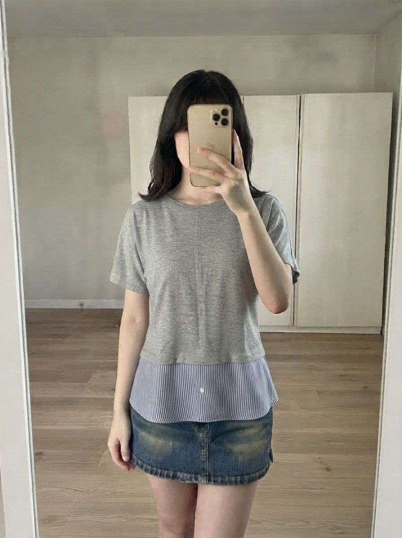 top basic (Kategori: Atasan) berada di Palembang. Dikirim oleh cher.studio (ID iklan 1462722503, Gambar 1). Deskripsi: ld 104 cm p 61 cm T&C ♡ • Cek detail defect & kondisi pada deskripsi sebelum checkout. • No return, refund, exchange, & complaint. • Foto pertama AI hanya sebagai reference, jadi jangan terlalu dijadikan patokan. Acuan utama: real photo + description. • Checkout = setuju dengan T&C 🎀.