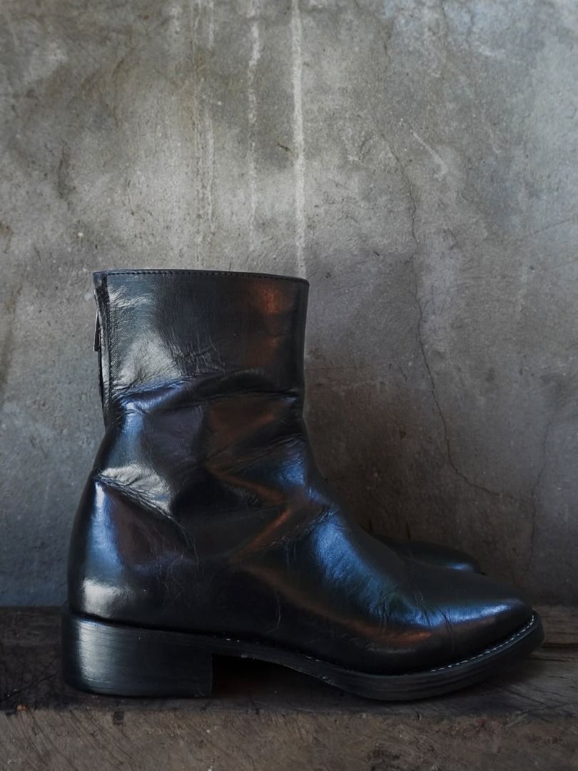 Tornado Boots by TAKEHIGHGROUND (Category: Boots) located in Cagayan de Oro. Submitted by takehighground (Listing ID 1462841109, Image 2). Description: Made from Vegetable Tanned Cowhide leather Stacked Buffalo leather outsole Available in all sizes for 10,500 php $180 usd plus shipping fee.