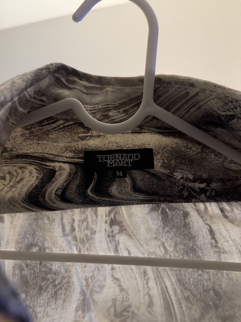 Tornado Mart Snake Pattern Button Down (Category: Tshirts & Polo Shirts ) located in Manila. Submitted by lostfromsanity (Listing ID 1462815760, Image 3). Description: Tornado Mart Snake Pattern Button Down Size M Negotiable No issues.
