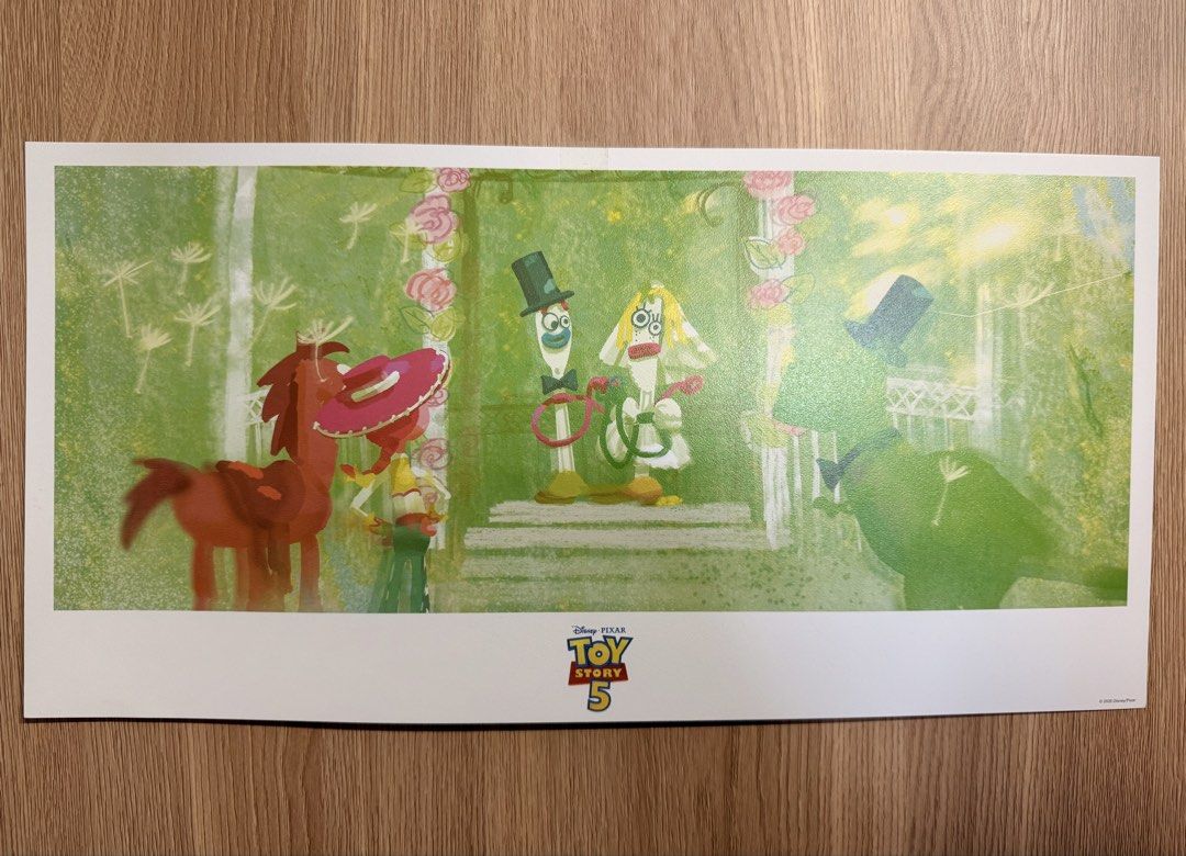 《Toy Story 5》橫海報（數量不多） （分類：歐美周邊）位於 Hong Kong。 由 mmplus_cards 提交（商品編號 1462752494，圖片 3）。簡介： 圖1,2,3,4,6（$30） 5($50） 數量不多 滿$200 觀塘面交/ 順豐到付。