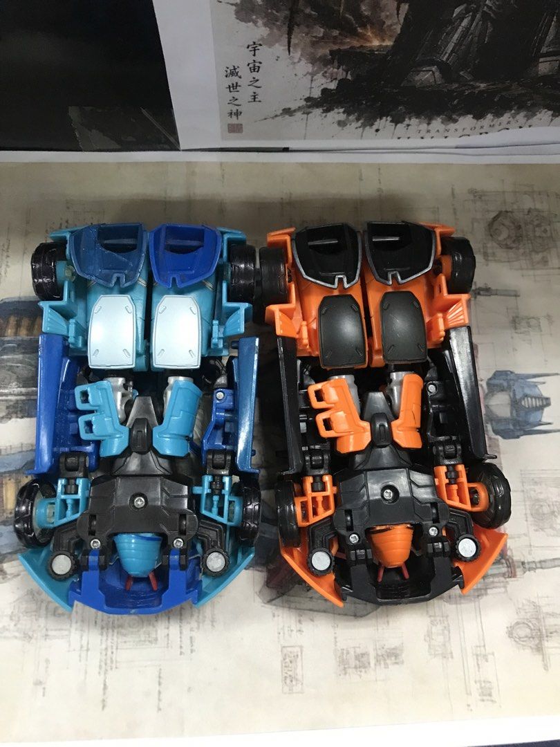 Transformers toys- hasbro (Category: Action & Battle Toys) located in San Mateo. Submitted by quikzee (Listing ID 1462685517, Image 3). Description: Set Issue blue Transformers toys- hasbro.