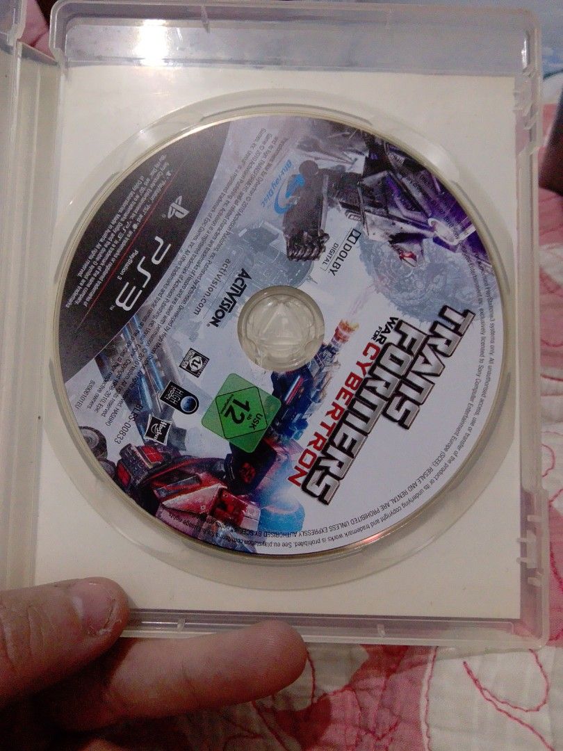 Transformers War for Cybertron PS3 Game (Category: PlayStation) located in Caloocan City. Submitted by grannysgames (Listing ID 1462766041, Image 2). Description: - Transformers: War for Cybertron for PlayStation 3 - Action-packed gameplay - Disc and original case included - Ideal for any Transformers enthusiast - Experience an epic battle on Cybertron.