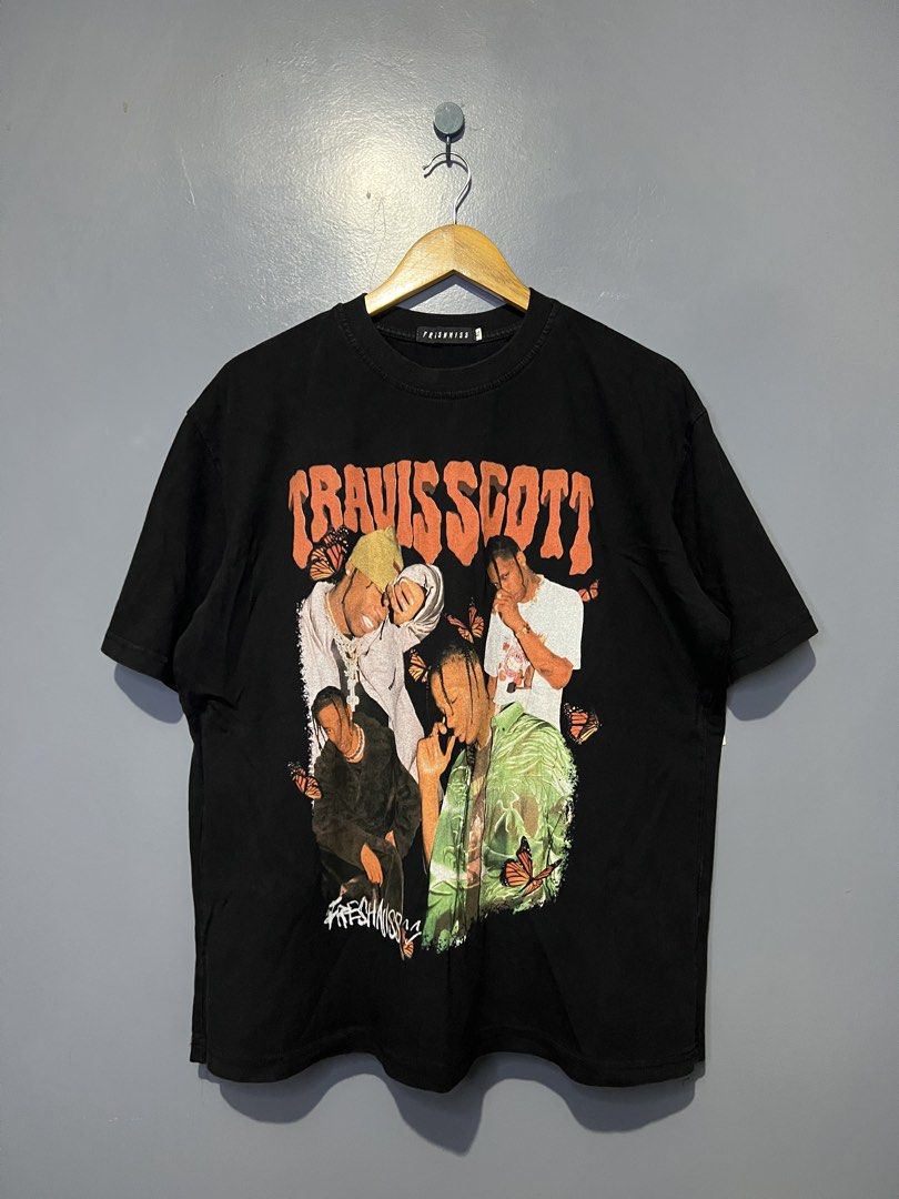 Travis Scott Tee (Category: Tshirts & Polo Shirts ) located in Pagadian. Submitted by chiccsilog (Listing ID 1462789856, Image 1). Description: excellent condition 9.5/10 color rate 24x28 (L to Xl) no issue .