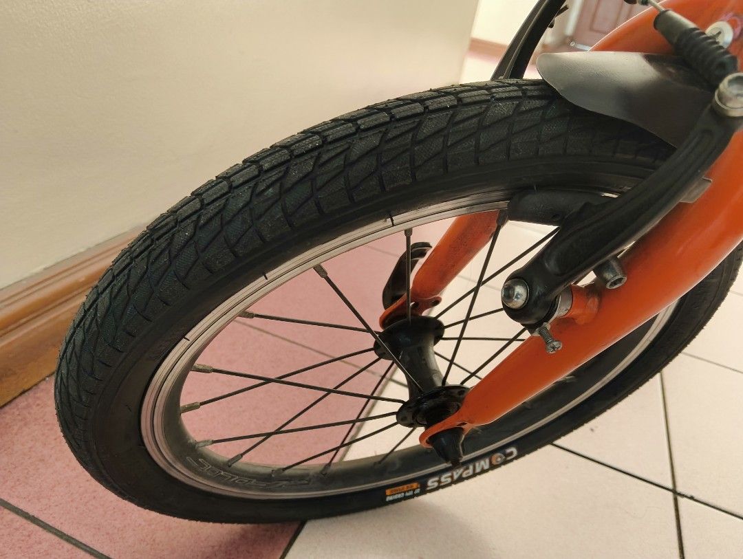 Trinx Warwolf 2.0 Folding Bike (Category: Bicycles) located in Quezon City. Submitted by meistervelli (Listing ID 1462857895, Image 2). Description: FOR SALE ONLY TRINX WARWOLF 2.0 16inch Alloy Shimano Parts Bnew Tires Bnew rear fender Bnew front fender Bnew Bottle Cage with signs of usage normal sa 2nd hand PRICE : 12,000 (FIXED) QC CUBAO AREA can deliver sa malalapit.
