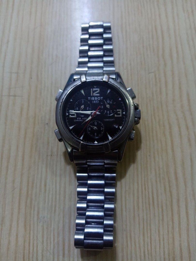 Tsst Flyback automatic (Category: Men's Watches) located in Las Pinas. Submitted by quick_deals_great_finds2 (Listing ID 1462822147, Image 2). Description: Automatic with chronograph function Vintage HQR 38mm medium wrist size 7 inches Good working condition.