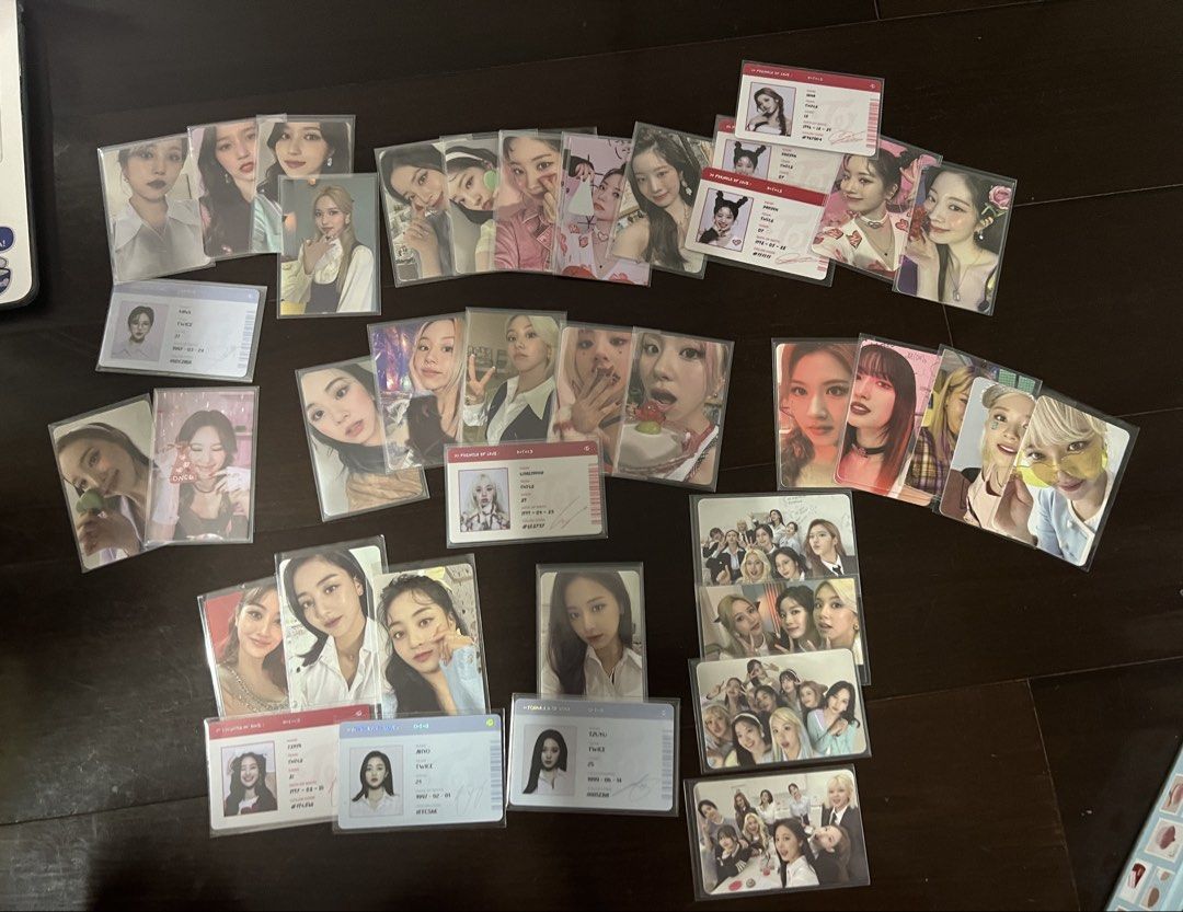 TWICE Albums and Photocards (Category: K-Wave Merchandise) located in Paranaque City. Submitted by ryujaesu (Listing ID 1462836360, Image 2). Description: Price is negotiable especially if buying more than 1 album and/or photocards Albums: ₱100 each (negotiable if buying more than 3) Formula of Love + inclusions ✅ Blue (Dahyun cover) ✅ Pink (Momo/Mina cover) ✅ Peach (Tzuyu cover) ✅ Red (Jihyo cover) ✅Taste of Love (Fallen ver.) + inclusions ✅Eyes