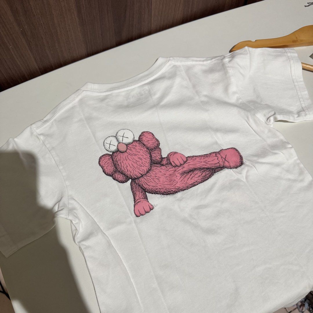 Uniqlo kaws kids tshirt (Category: Babies & Kids Fashion) located in Valenzuela. Submitted by shop.spark.joy (Listing ID 1462883627, Image 1). Description: 18x16in.