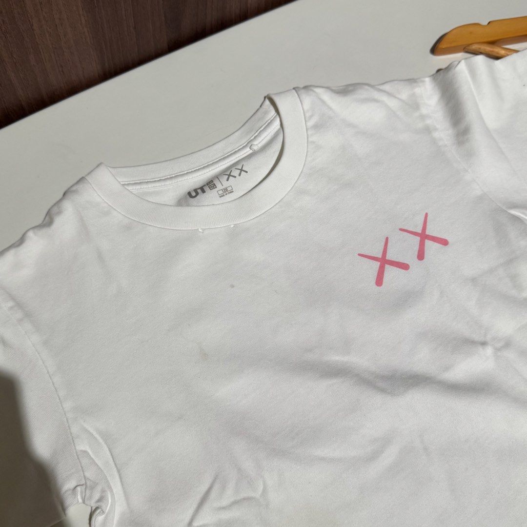 Uniqlo kaws kids tshirt (Category: Babies & Kids Fashion) located in Valenzuela. Submitted by shop.spark.joy (Listing ID 1462883627, Image 2). Description: 18x16in.