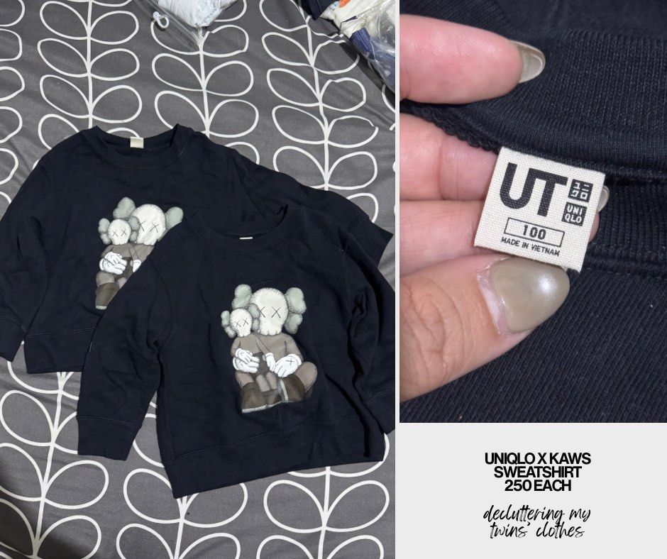 UNIQLO KAWS SWEATSHIRT (Category: Babies & Kids Fashion) located in San Fernando. Submitted by graeoli.preloved (Listing ID 1462878496, Image 1). Description: .
