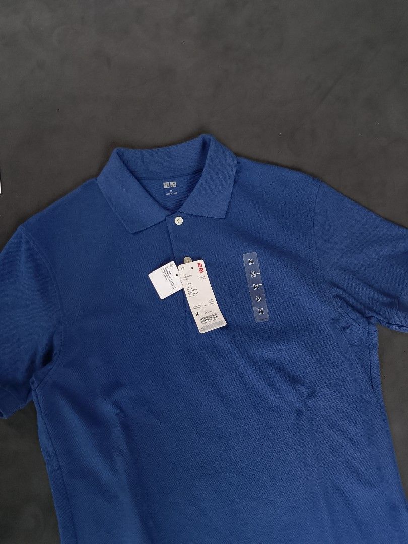 Uniqlo polo shirts (Category: Tshirts & Polo Shirts ) located in Magsaysay. Submitted by every.w3ar (Listing ID 1462880360, Image 2). Description: check each photo for more details no issue ❌.