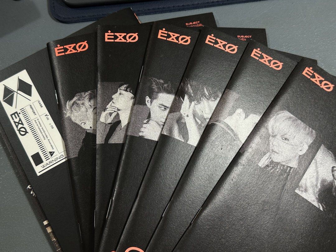 Unsealed EXO 6th Album Obsession (Category: K-Wave Merchandise) located in Jagna. Submitted by caraxes_brightflame (Listing ID 1462766682, Image 2). Description: Inclusions: - CD + lyric book - complete members photobooks (6) - box cover (with slight white patches pls see pics) - w/ sticker freebie (fan made) RFS: decluttering & quitting album collection .