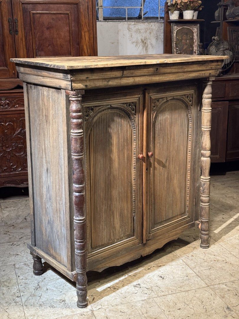 Unsusual Antique Narra Comoda De Poste (Category: Other Home Furniture) located in Manila. Submitted by sinaunang_gamit (Listing ID 1462833120, Image 3). Description: Unsusual Antique Narra Comoda De Poste Height: 44 inches Length: 42 inches Width: 19 inches Narra Wood from Ilocos Norte ₱25k.