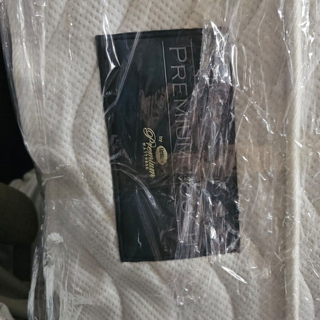 Uratex Premium Mattress (Category: Bed Frames & Mattresses) located in Makati City. Submitted by goldenbird.001 (Listing ID 1462832284, Image 2). Description: Uratex Premium Touch Cozy Latex 11x72x78 KING size Bnew price is 50k Newly deep cleaned Wrapped in stretch film for sanitary purposes.