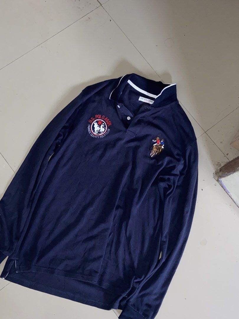 US POLO LONGSLEEVE (Category: Coats, Jackets and Outerwear) located in Manila. Submitted by frankowsh (Listing ID 1462711636, Image 2). Description: US POLO LONGSLEEVE EMBROIDERY DESIGN SIZE M.