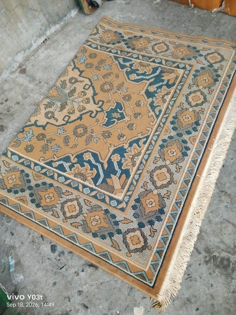Valencia 50 Rug - Made in Spain (Category: Carpets, Mats & Flooring) located in Manila. Submitted by mysticdragon_a906a8 (Listing ID 1462702989, Image 3). Description: - Valencia 50 Rug - Color: Rust - Dimensions: 160 x 230 cm - Origin: Made in Spain - Material: 100% Polypropylene - Design: 400-30 - Perfect for adding a decorative touch to any space. - Please check photos for detailed views..